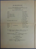 Die Liebe der Danae - World Premiere Program 1952 - Salzburg Festival