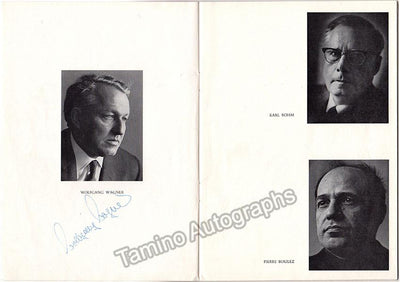 Die Mitwirtkenden der Bayreuther Festspiele 1967