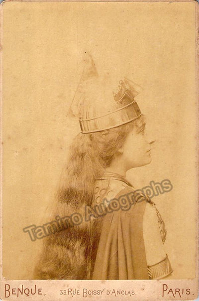 Die Walkure - Set of Large Cabinet photos Paris Grand Opera Premiere, 1893