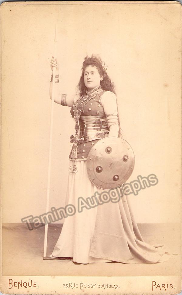 Die Walkure - Set of Large Cabinet photos Paris Grand Opera Premiere, 1893 - Tamino