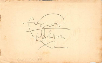 Different Artists - Lot of 15 Signed Album Pages