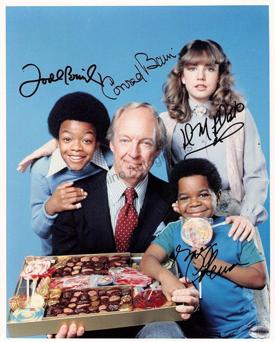 Different Strokes - Photo Signed by Four Main Characters