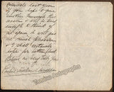 Donalda, Pauline Seveilhac - Autograph Letter Signed 1907