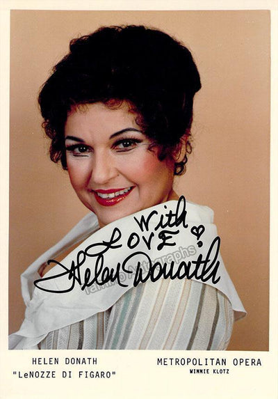 DONATH, Helen (Various Autographs)