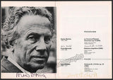 Dorati, Antal - Signed Program Nuremberg 1973