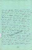 Ducrest, Georgette - Autograph Letter Signed + Autograph Note Signed