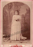 Durand, Maria - Cabinet Photo 1870s, Signed on Verso