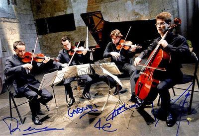 Ebene String Quartet - Larger Size Signed Photo