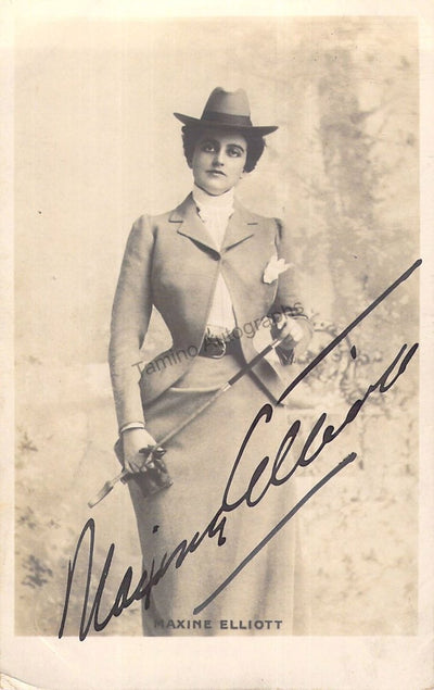 Elliott, Maxine - Signed Photograph