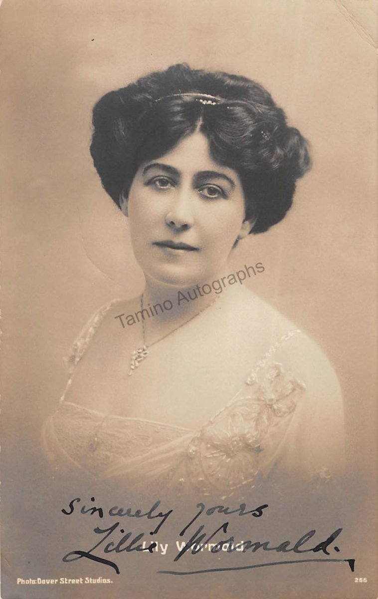 English Singer & Musician Autograph Collection 1900-1920 - Tamino