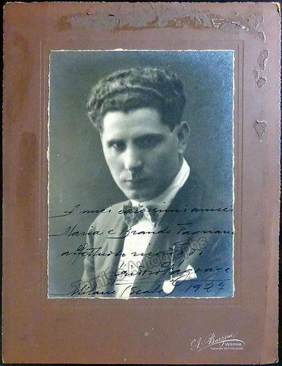 Fagoaga, Isidoro - Large Signed Photo 1927