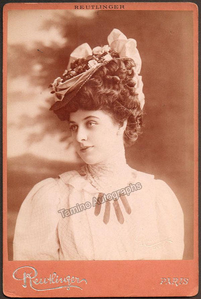 Farrar, Geraldine - Cabinet Photo as herself