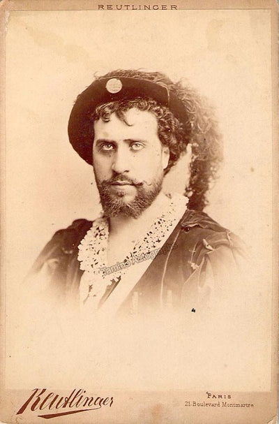 Faure, Jean-Baptiste - Signed Cabinet Photo