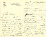 Favart, Edmee - Autograph Letter Signed