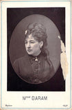 Female Opera Singers - Unsigned Cabinet Photo Lot of 16 - Paris 1874-1875