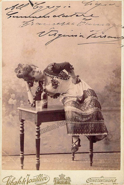 Ferrant, Virginia - Signed Cabinet Photograph