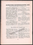 Festspiel Nachrichten des Bayreuther Tagblatt - 3 Magazines 1959