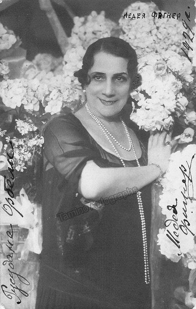 Figner, Medea - Various Autographs