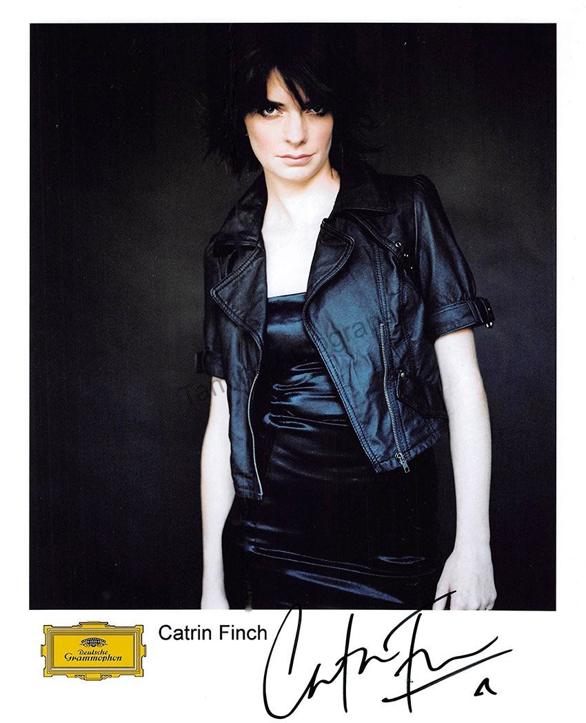 Finch, Catrin - Signed Photo