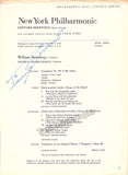 Fischer-Dieskau, Dietrich - Set of 3 Signed Concert Programs 1964-1967