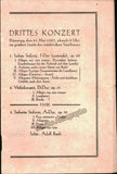 Fischer, Edwin and Busch, Adolf - Program 1927