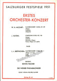 Fischer, Edwin - Lot of 15 Programs 1914-1951