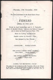 Fisher, Sylvia - Patzak, Julius - Signed Program Royal Opera House 1954