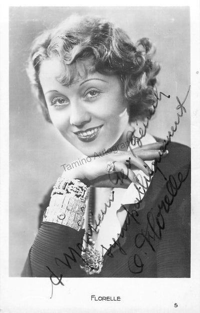 Florelle - Signed Photograph