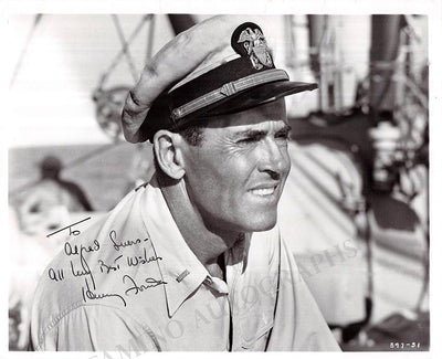 Fonda, Henry - Signed Photo in "Mister Roberts"