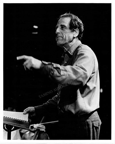 Lukas Foss in Rehearsal 1989 (2)
