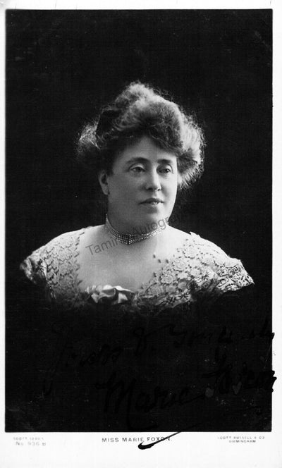Foxon, Marie - Signed Photograph