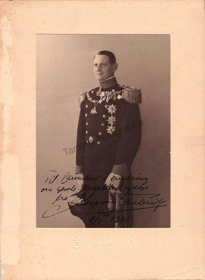 Frederick IX of Denmark - Signed Photograph 1941