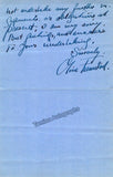 Fremstad, Olive - 2 Autograph Letters Signed