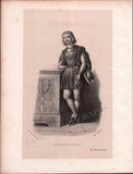 French Female Actresses and Singers - Set of 29 Original Lithographs ca. 1841-1842