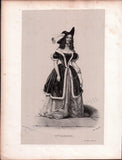French Female Actresses and Singers - Set of 29 Original Lithographs ca. 1841-1842