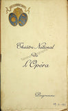 French Opera & Ballet Program Lot 1906-1947
