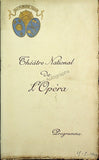 French Opera & Ballet Program Lot 1906-1947