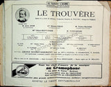 French Opera & Ballet Program Lot 1906-1947