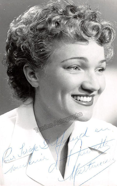 French Singers - Autograph Lot of 9