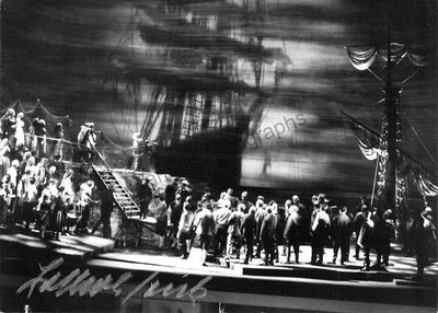 Frick, Gottlob - Dvorakova, Ludmila - Nocker, Hanns - Triple Signed Photograph