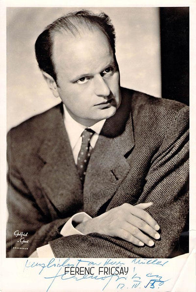 Fricsay, Ferenc - Signed Photo 1955