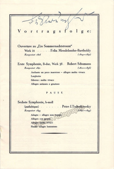 FURTWANGLER, Wilhelm