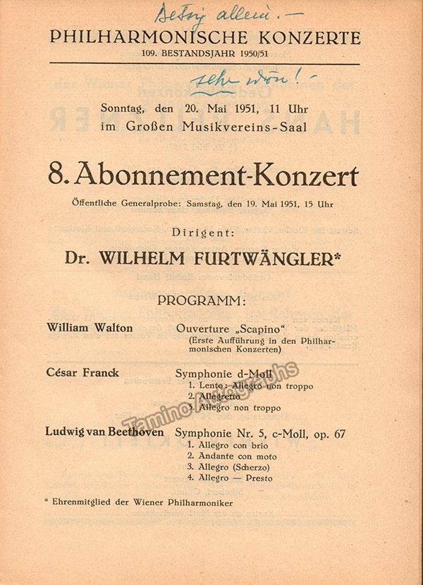 Furtwangler Wilhelm Berlin Philharmonic Program Lot 1948 1952 Tamino furtwangler-wilhelm-berlin-philharmonic-program-lot-1948-1952-tamino