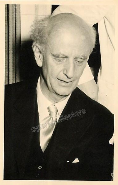 Furtwangler, Wilhelm - Set of 5 Unsigned Photo Postcards - Bayreuth 1954