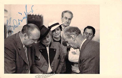 Furtwangler, Wilhelm - Signed Photograph Rehearsal 1938