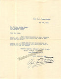 Gabrilowitsch, Ossip - Autograph Letters Lot 1910-1918