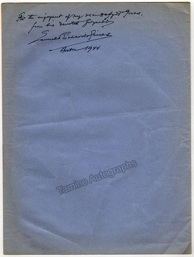 Gaines, Samuel Richards - Signed Score 1944