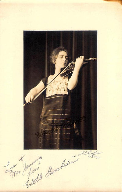 Garabedian, Estelle - Signed Photo