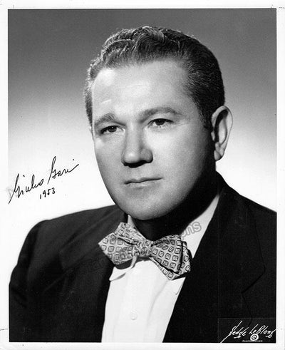 GARI, Giulio (Various Autographs)