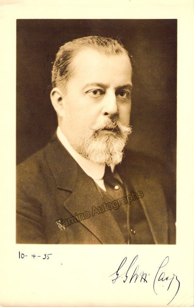 Gatti-Cassaza, Giulio - Signed Photograph 1935